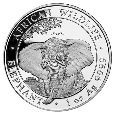 2021 1oz Silver ELEPHANT